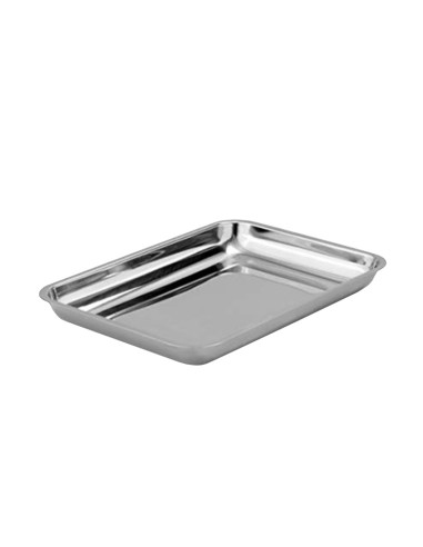 BATEA ACERO INOX. 260X170X30MM