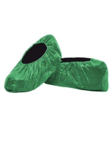 CALZA DE PLASTICO VERDE 100 UNIDADES